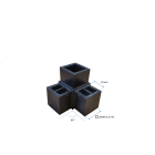 Jungtis kvadratiniams vamzdžiams  